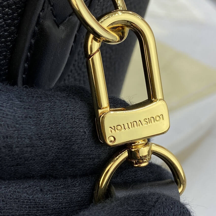 Louis Vuitton Monogram Empreinte Speedy Bandouliere 25 Black