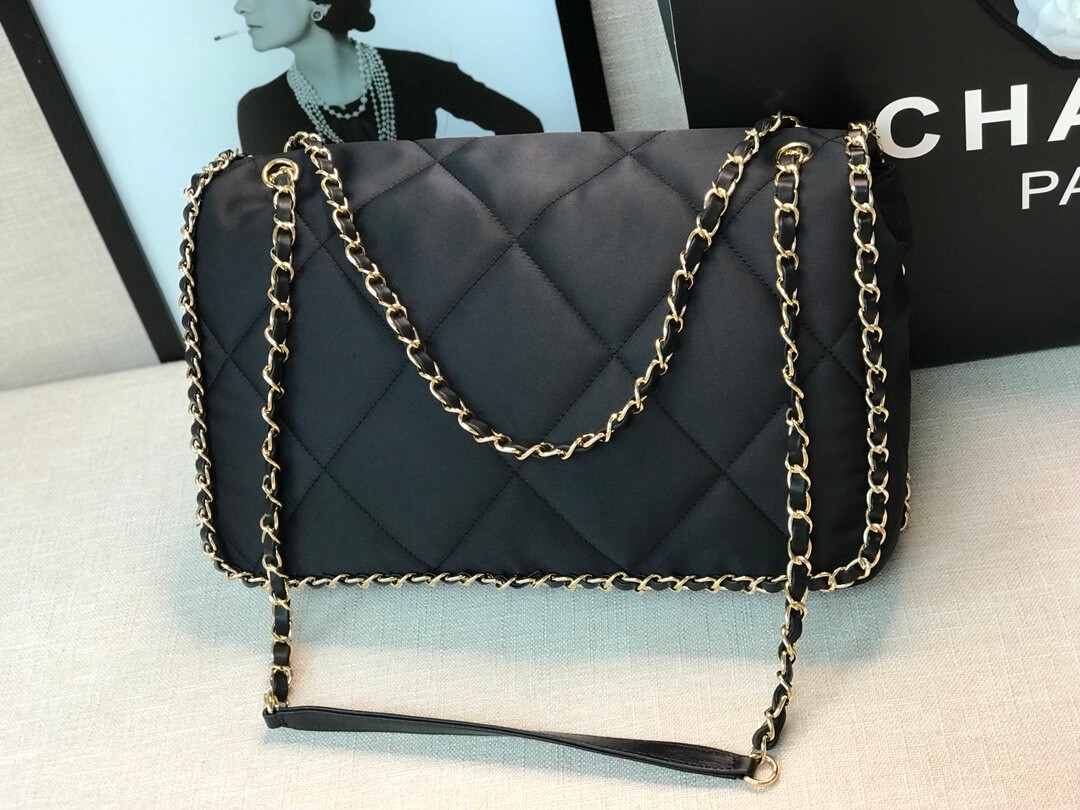 Chanel Satin Flap Bag AS1030