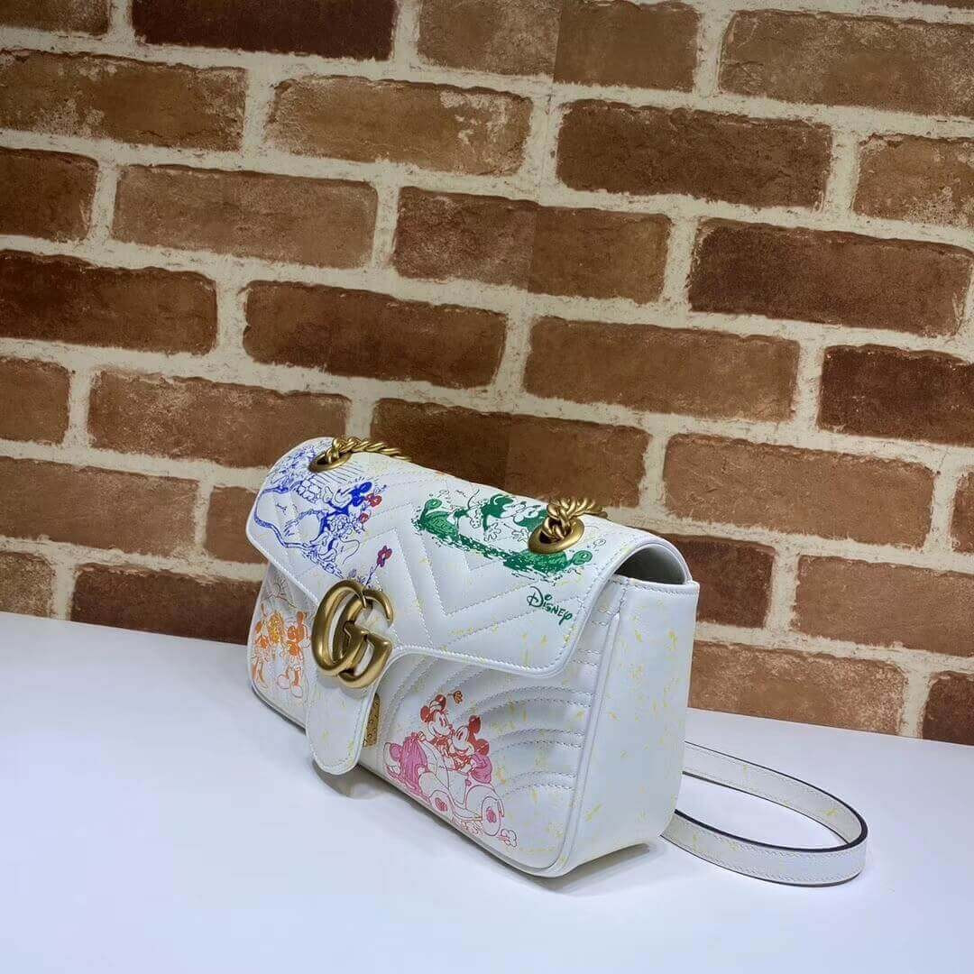 Disney x Gucci GG Marmont Small Shoulder Bag 443497
