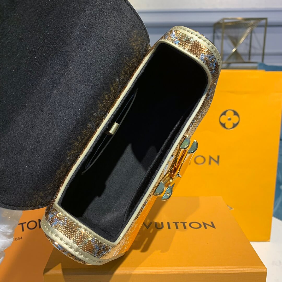 Louis Vuitton Twist PM with Gold Sequins M55842