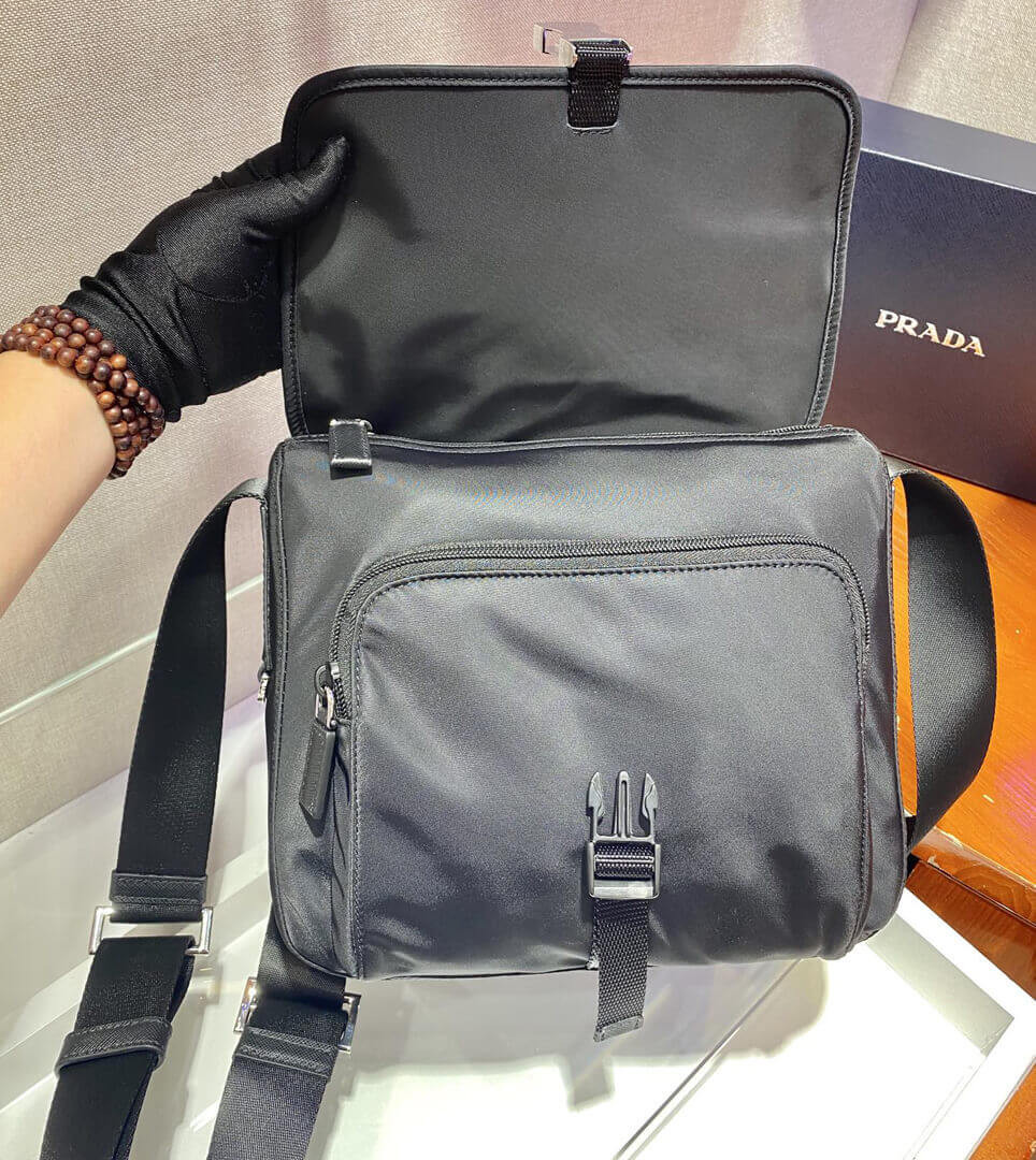 Prada Small Nylon Shoulder Bag 1BD994