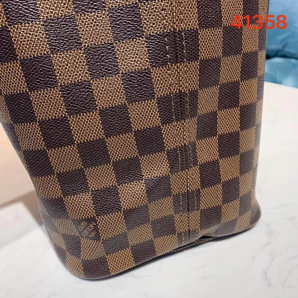 Louis Vuitton Damier Ebene Canvas Neverfull MM N41358