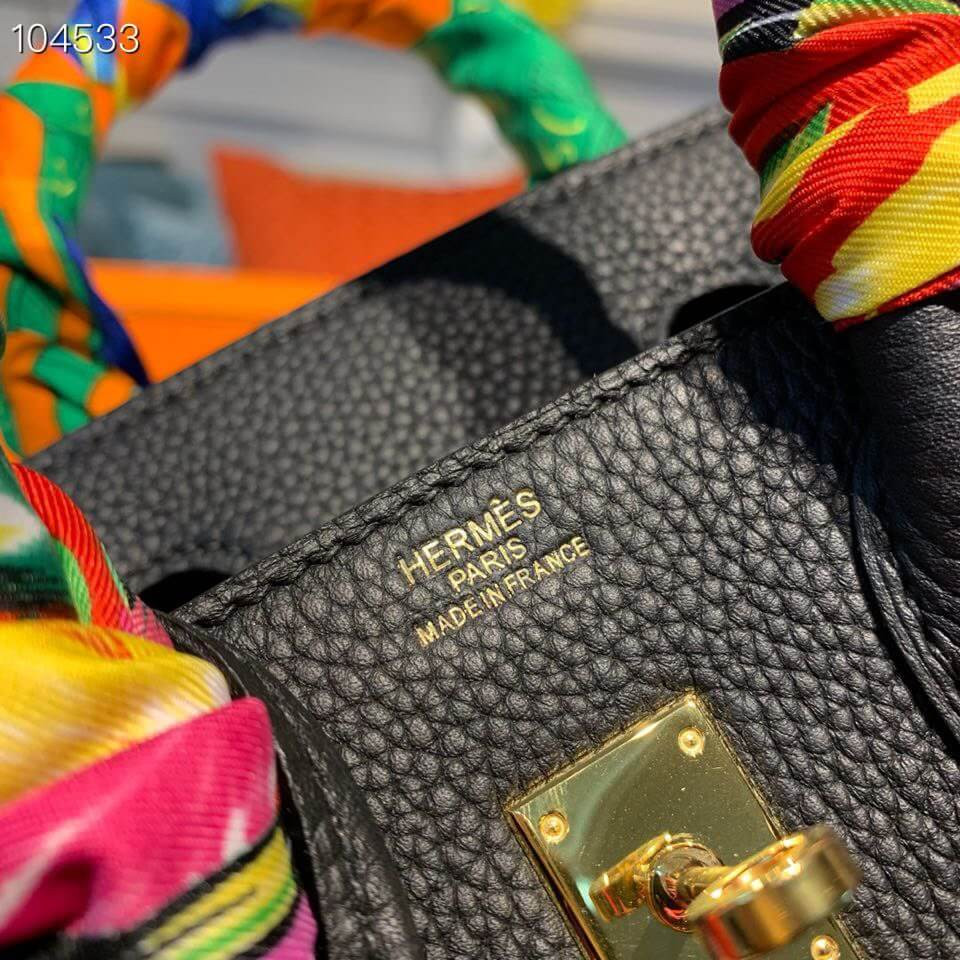 Hermes Original Togo Birkin 25cm Gold Hardware