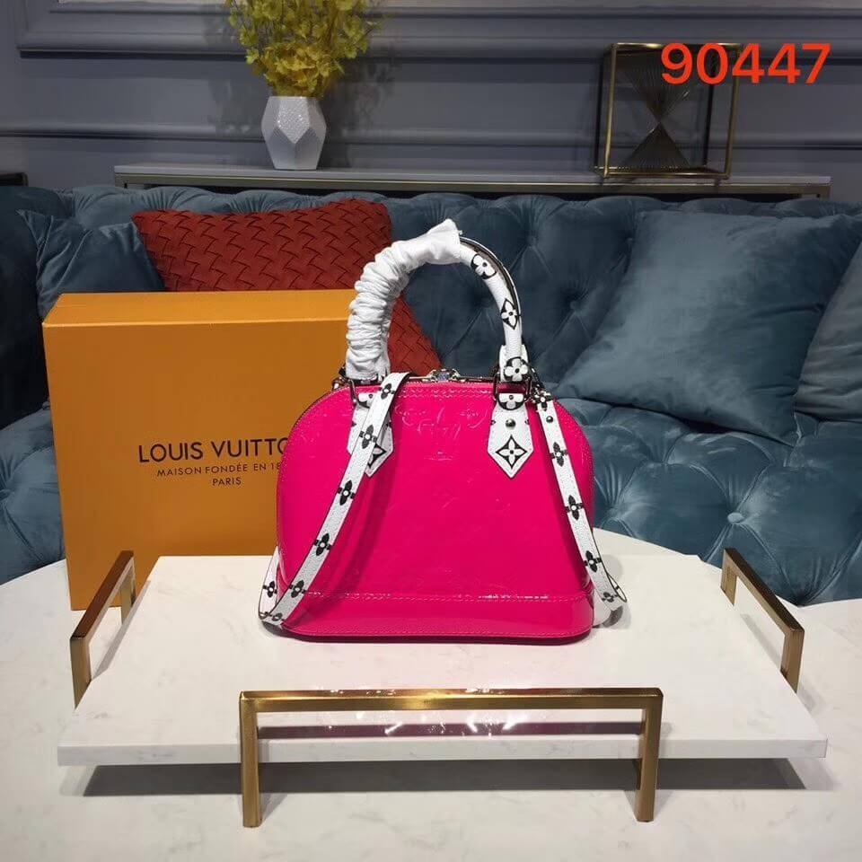 Louis Vuitton Monogram Vernis Alma BB M90447