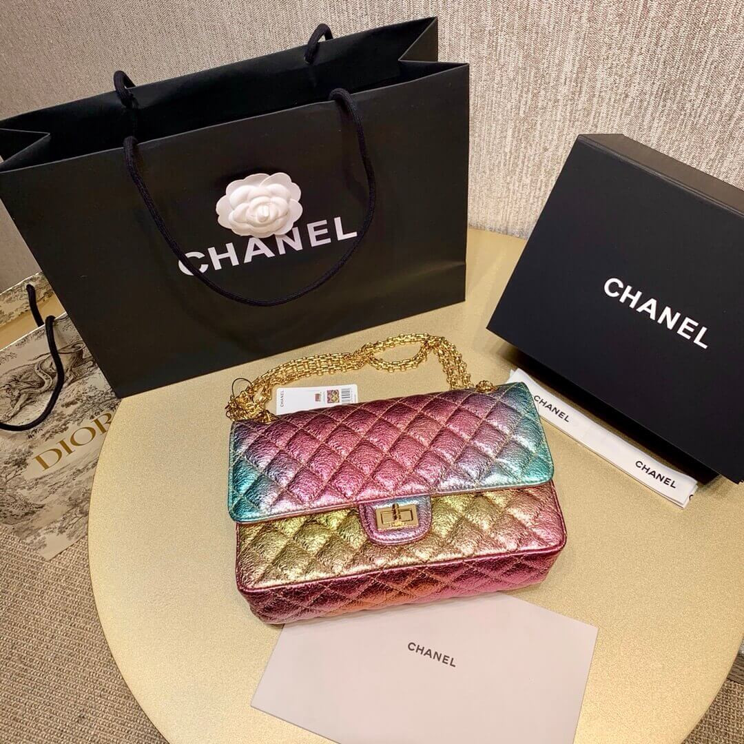 Chanel Rainbow Reissue 2.55 Flap Bag A37586