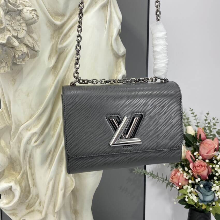 Louis Vuitton Epi Leather Twist MM M56530 Gray