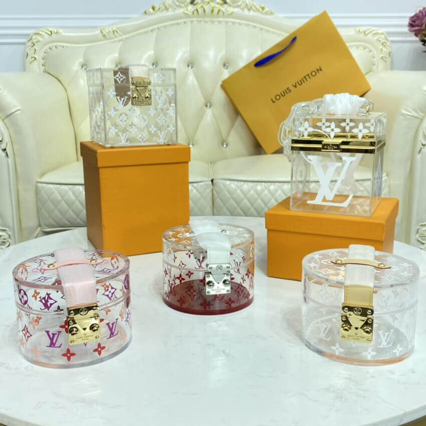 Louis Vuitton Plexiglass Scott Box Red GI0204