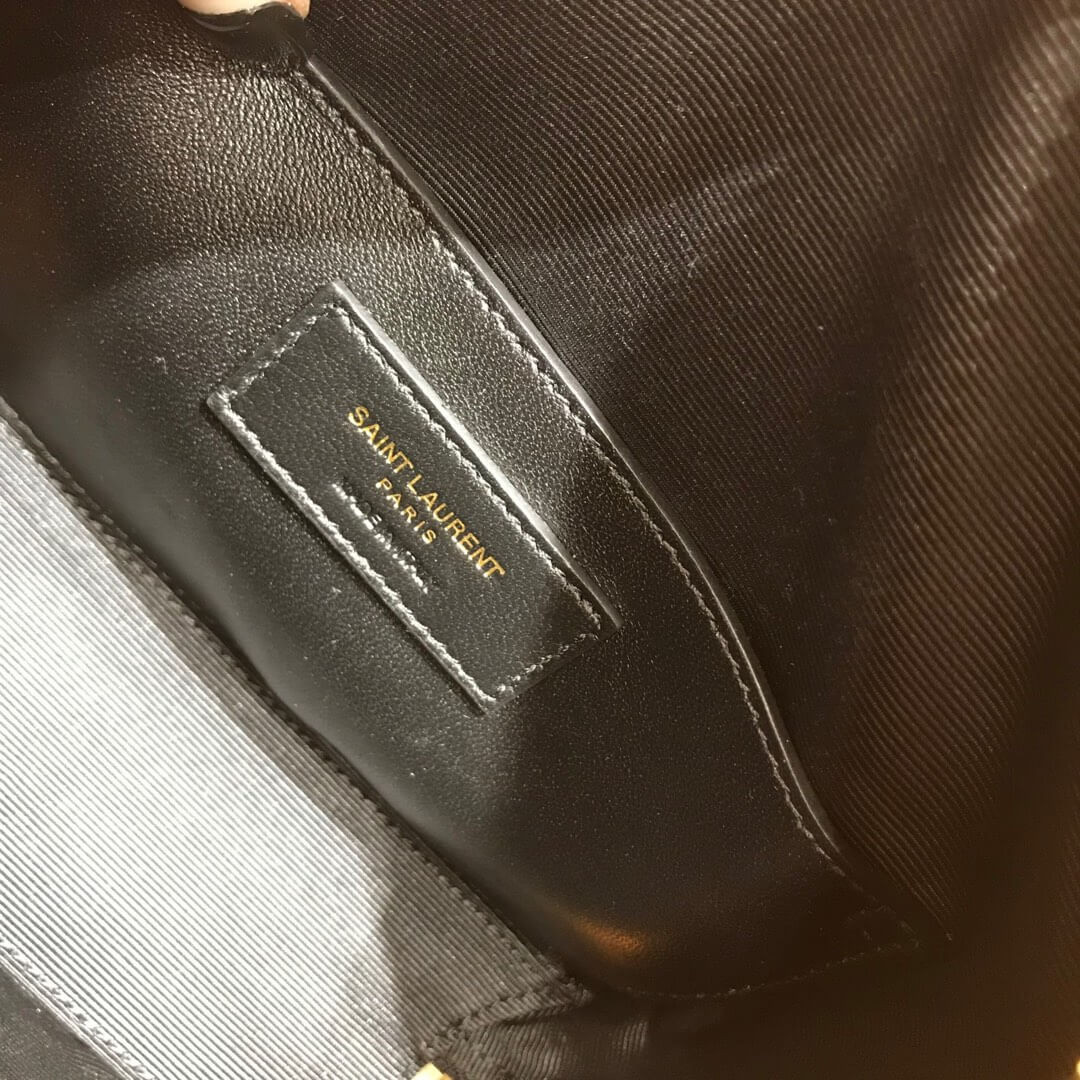 Saint Laurent Vicky Camera Bag In Quilted Lambskin 555052