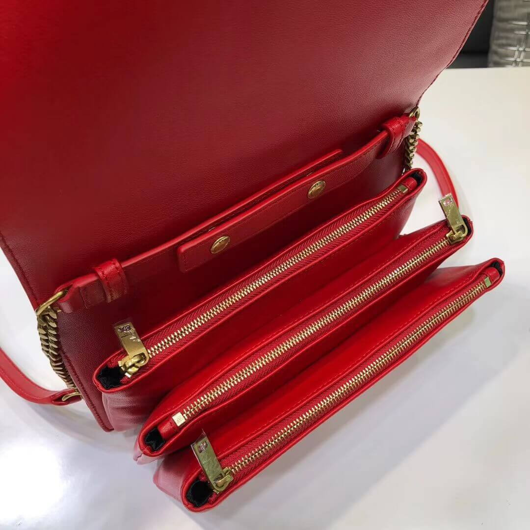 Saint Laurent YSL Angie Chain Bag In Quilted Lambskin 568906