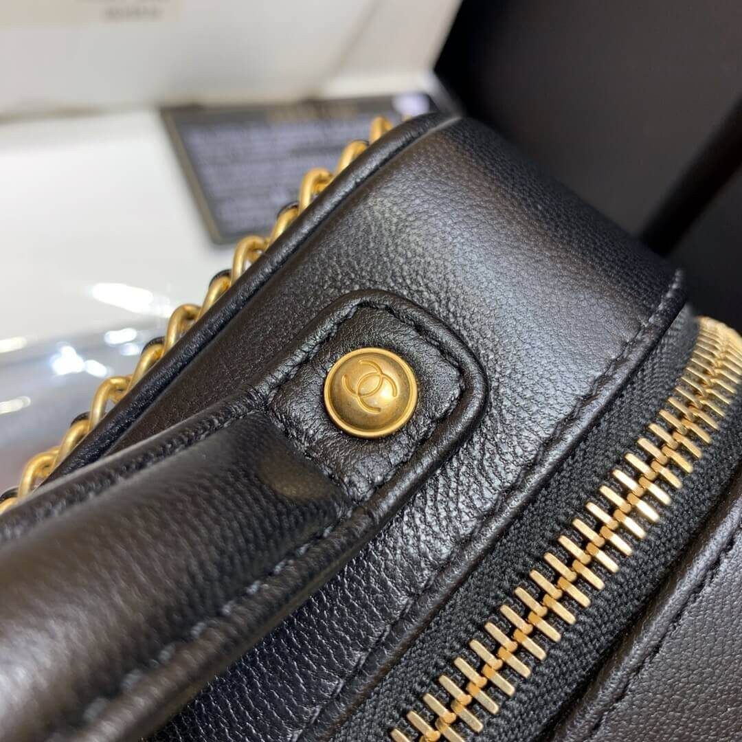 Chanel Chain Around CC Filigree Small Vanity Bag AS1785