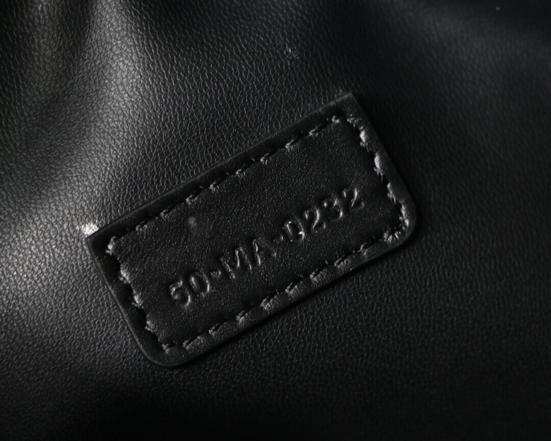 Christian Dior Medium Diortravel Nomad Pouch in Macrocannage Calfskin S5554