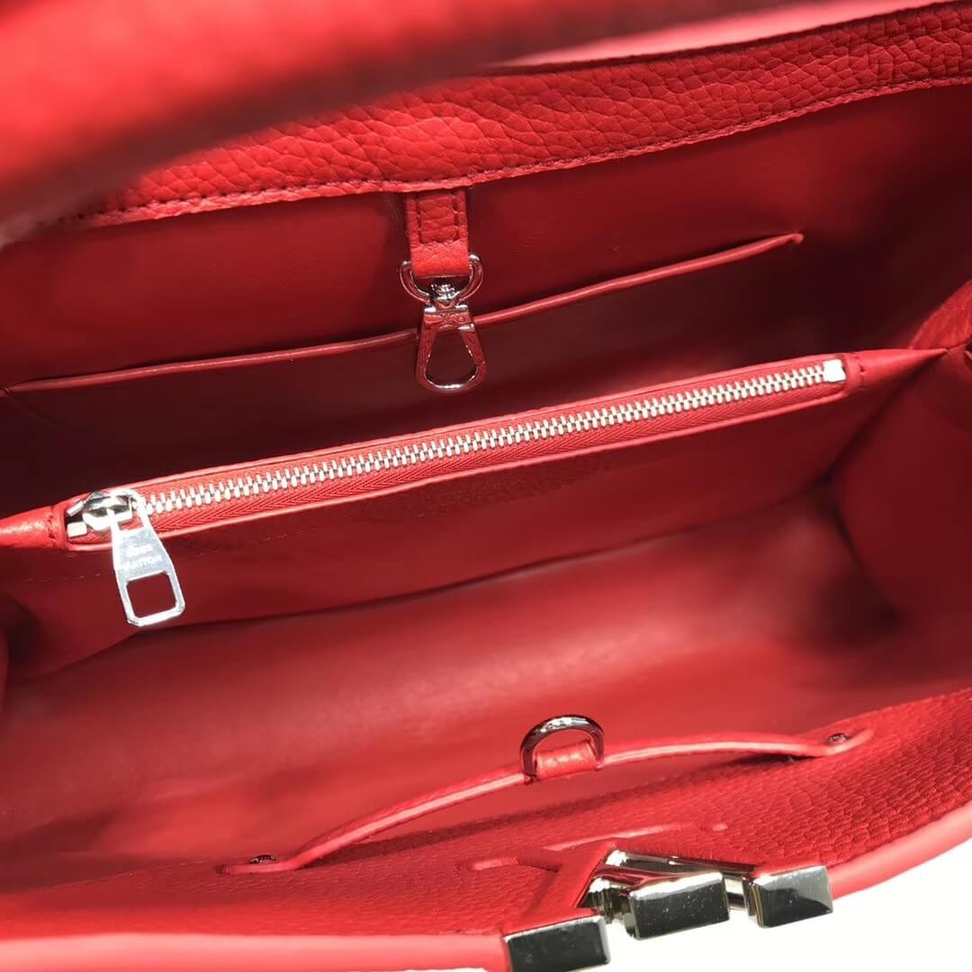 Louis Vuitton Taurillon Leather Capucines MM M48864