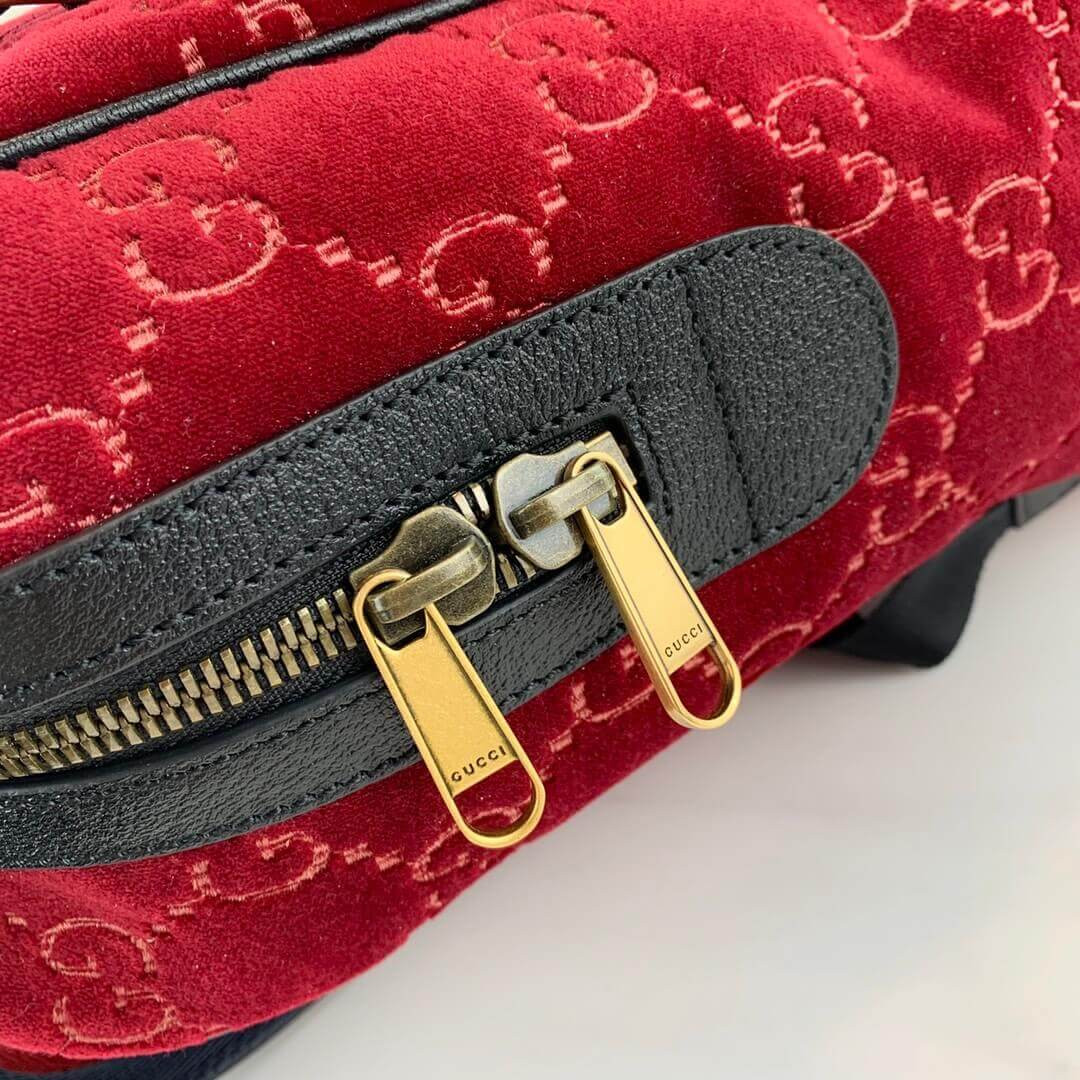 Gucci Small GG Velvet Backpack 574942