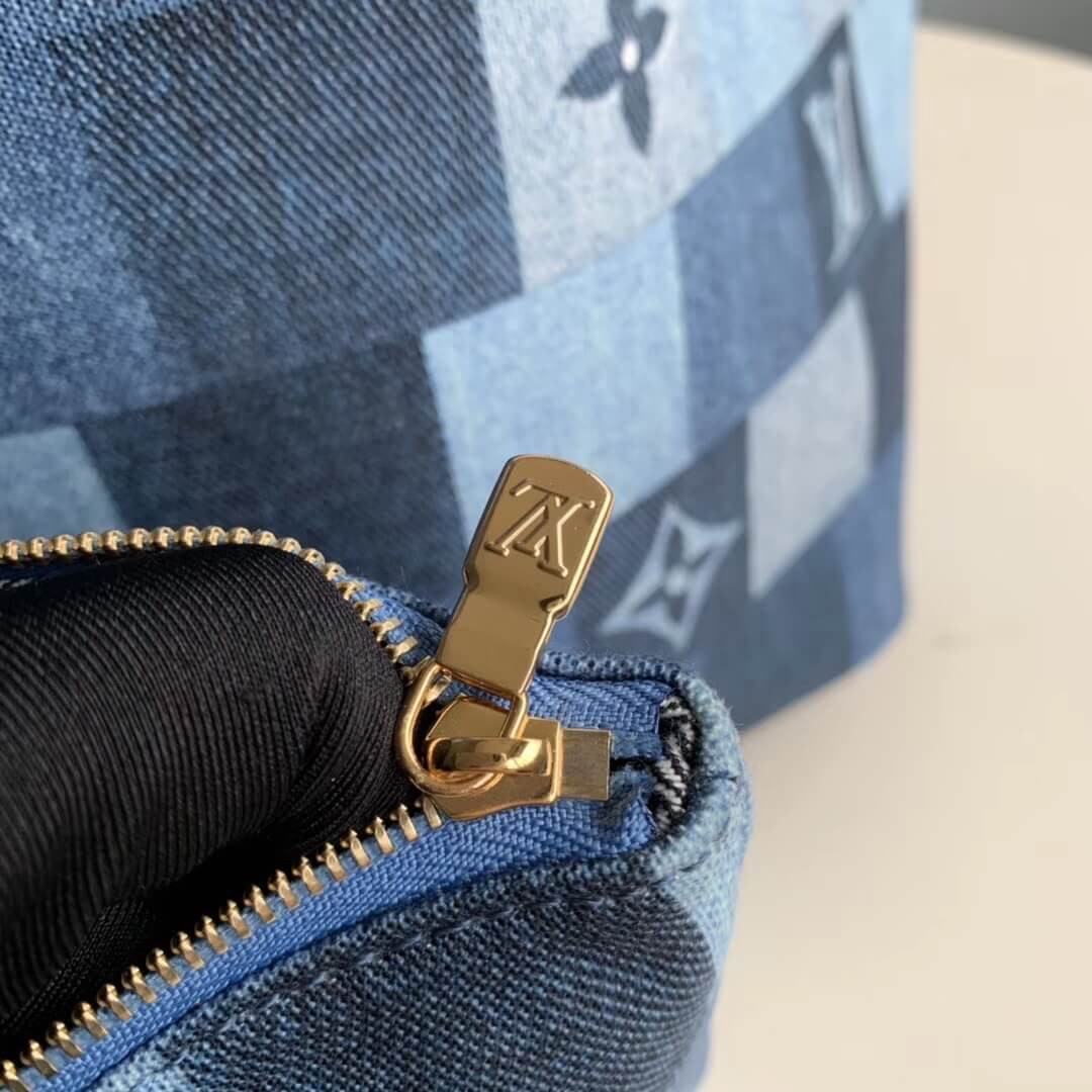 Louis Vuitton Monogram Denim Canvas Neverfull MM M44981