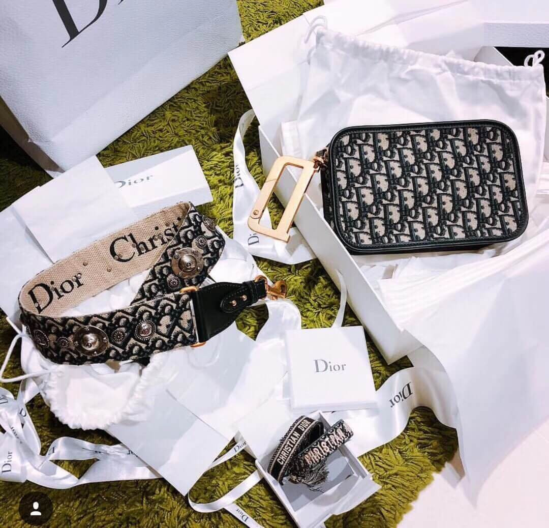 Christian Dior Oblique Camera Bag S5700