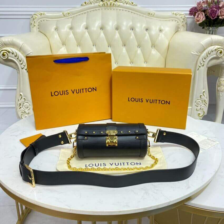 Louis Vuitton Epi Leather Papillon Trunk M58655 Black