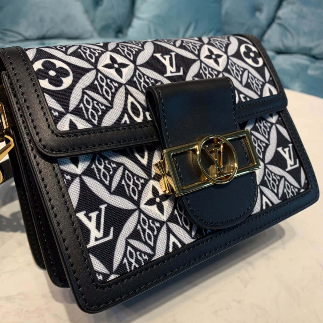 Louis Vuitton Denim Dauphine Mini M57172