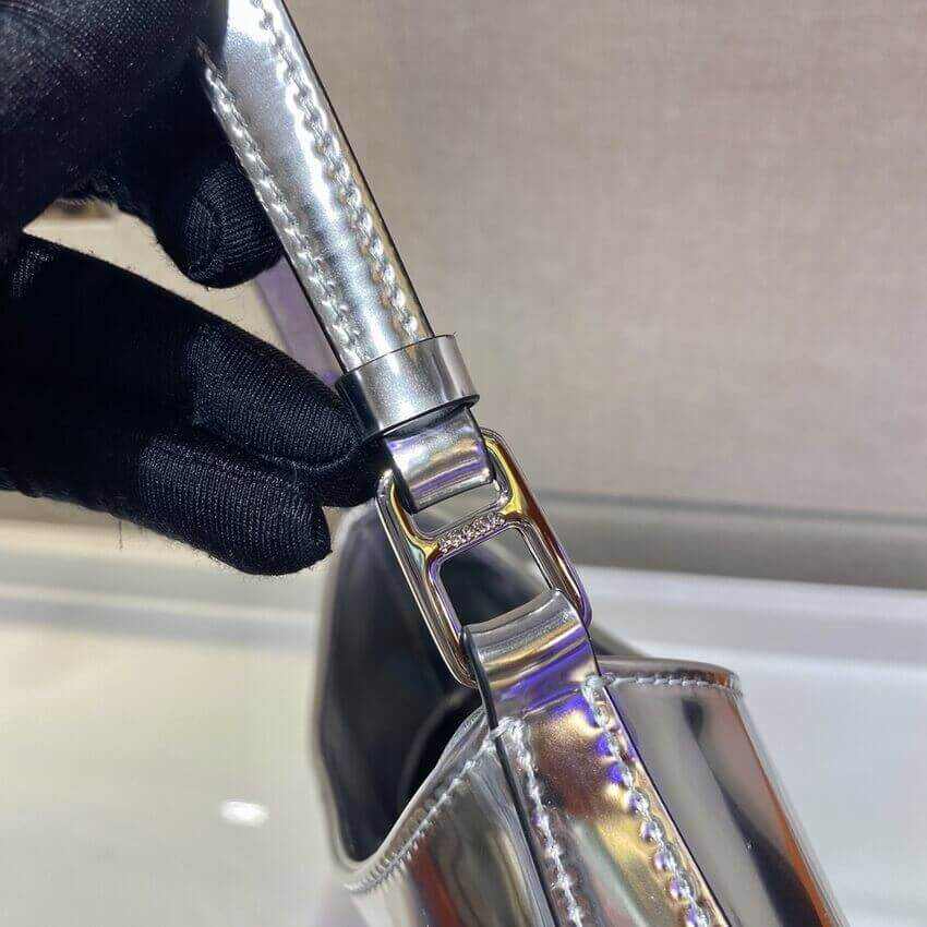 Prada Cleo Brushed Leather Shoulder Bag 1BC499