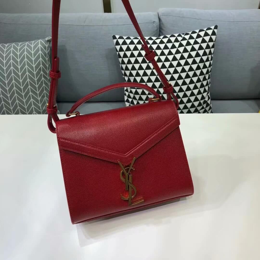 YSL Saint Laurent Cassandra Mini Top Handle Bag 602716