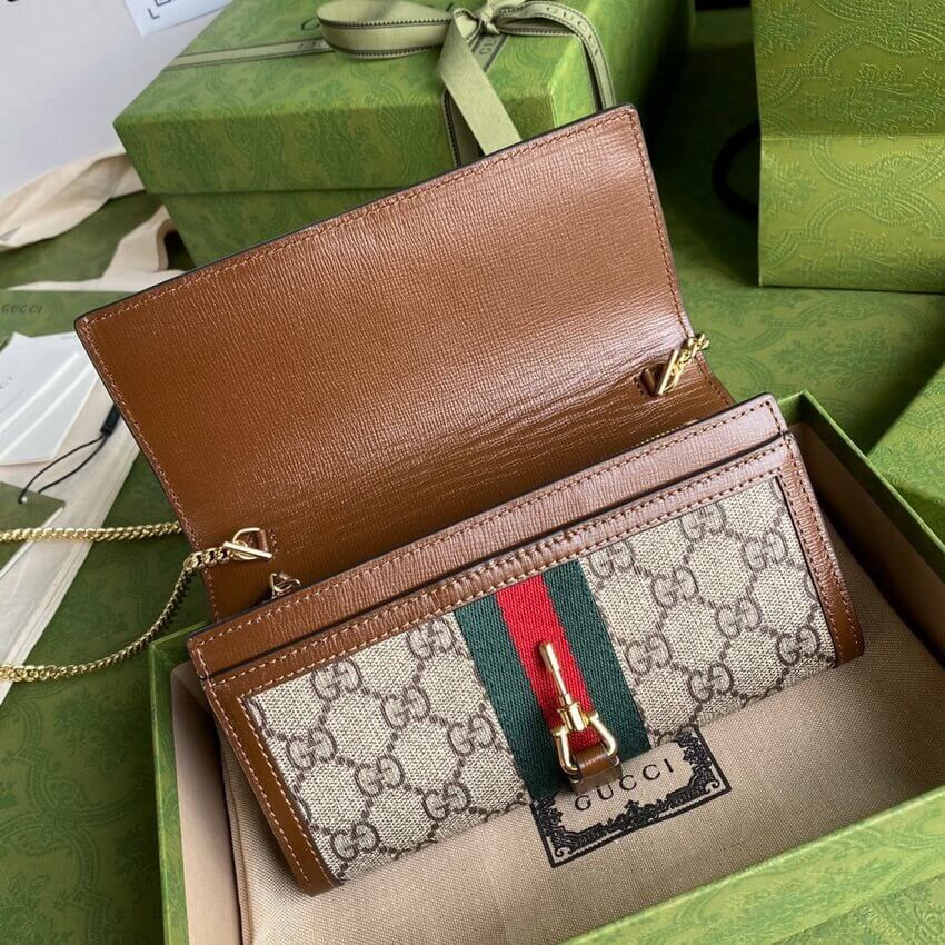 Gucci Jackie 1961 Chain Wallet 652681