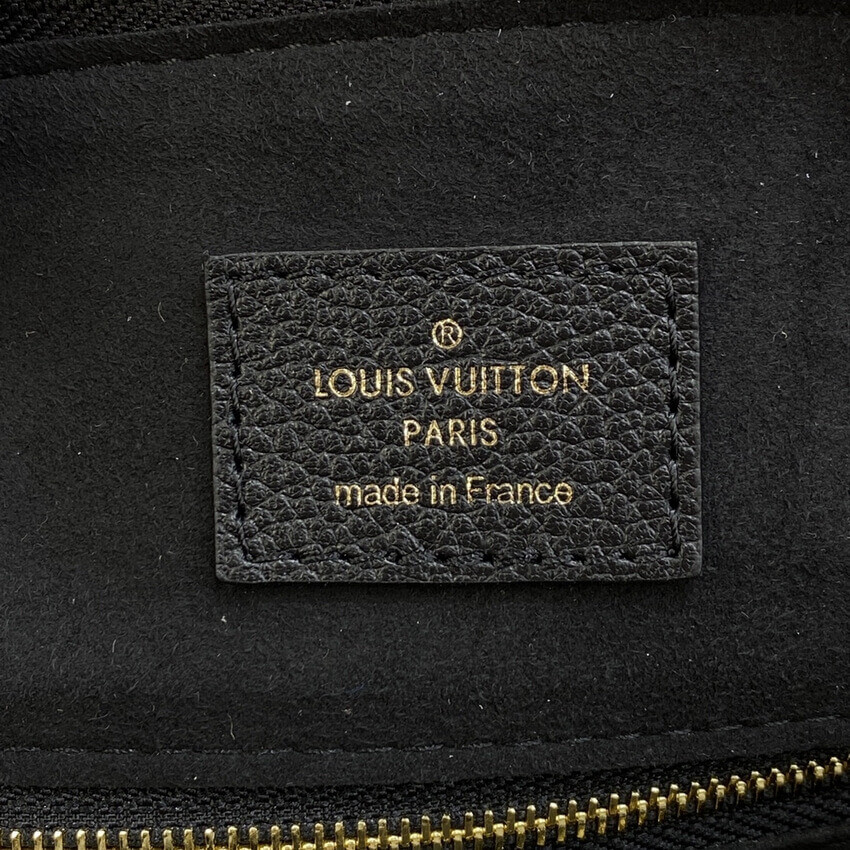 Louis Vuitton Monogram Empreinte Speedy Bandouliere 25 Black
