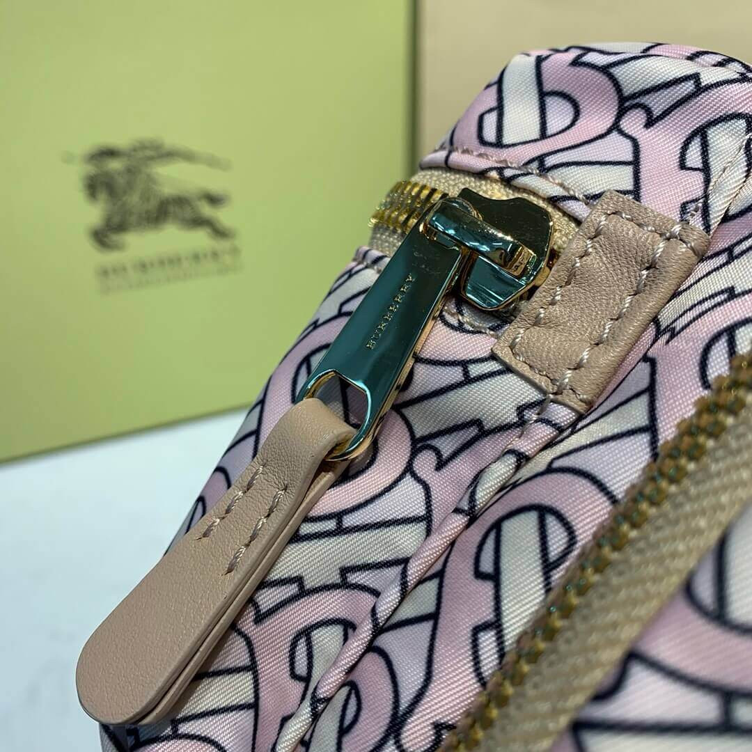 Burberry The Medium Rucksack in Monogram Print Nylon 80116391