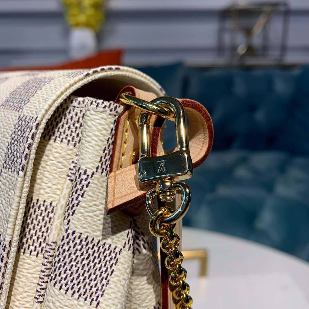 Louis Vuitton Damier Azur Canvas Favorite MM N41275