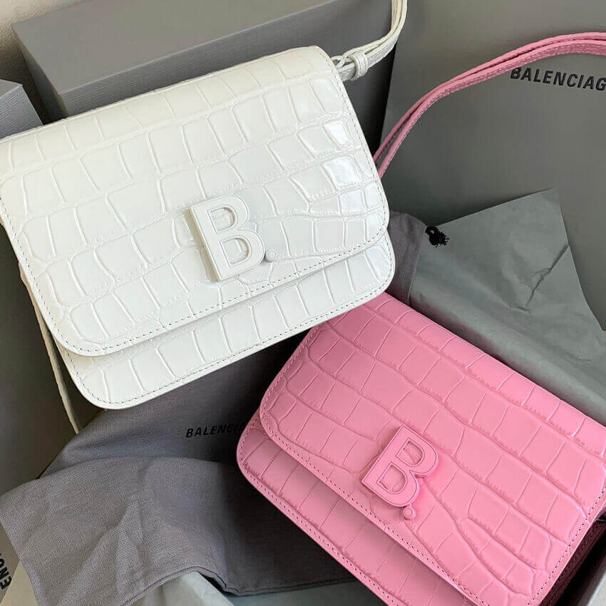 Balenciaga Croc Small B. Bag