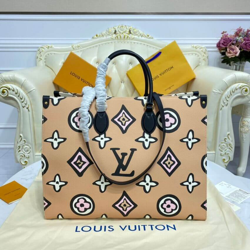 Louis Vuitton Monogram Print Onthego GM M45814 M45815