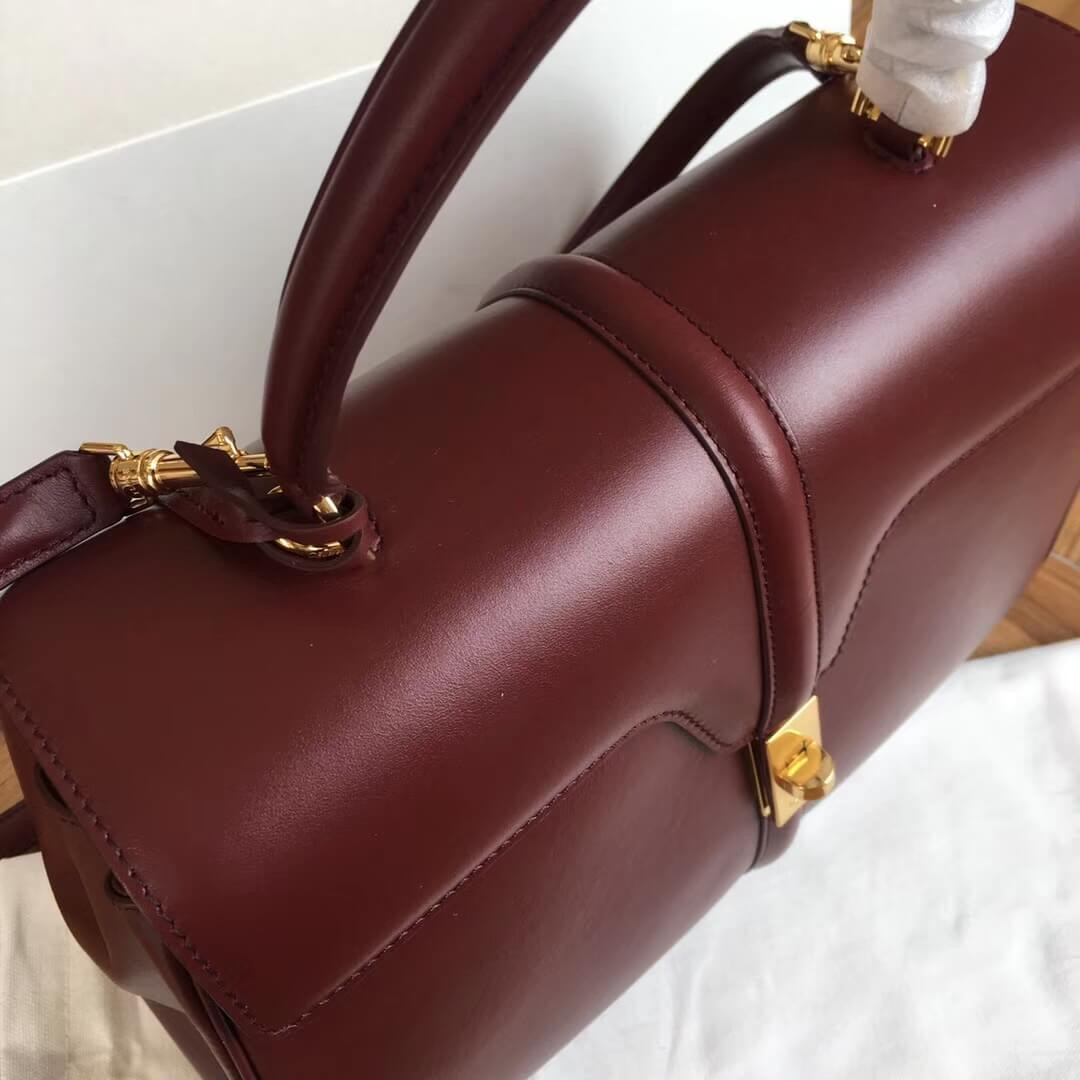 Celine Medium 16 Bag In Satinated Calfskin 187373