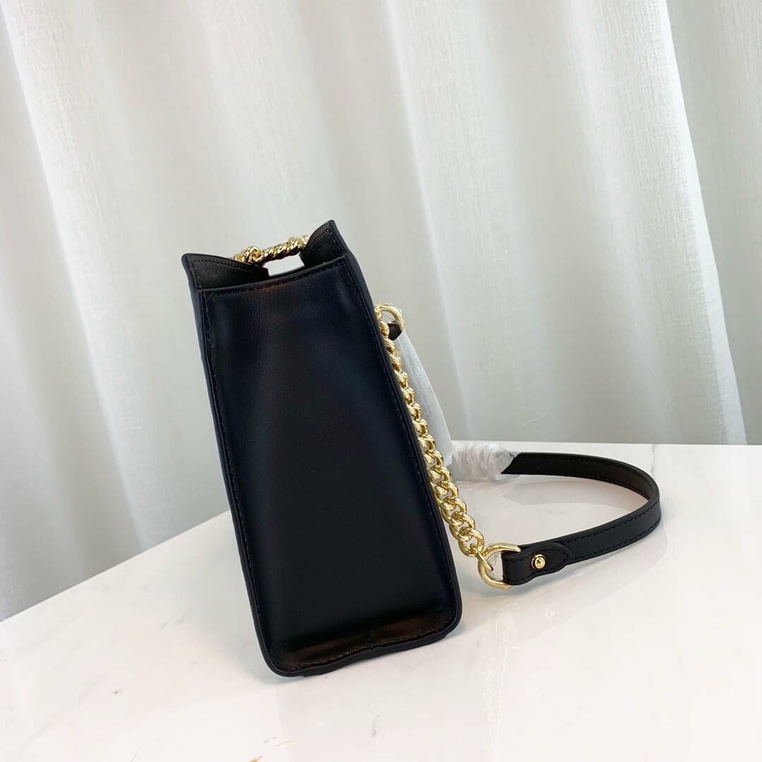 Gucci Padlock Small GG Bees Shoulder Bag 498156