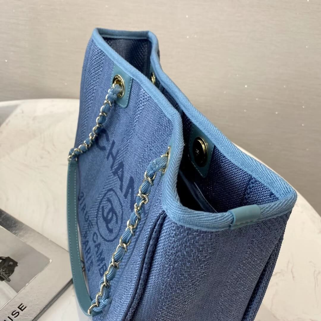 Chanel Mixed Fibers Shopping Bag PM A66939