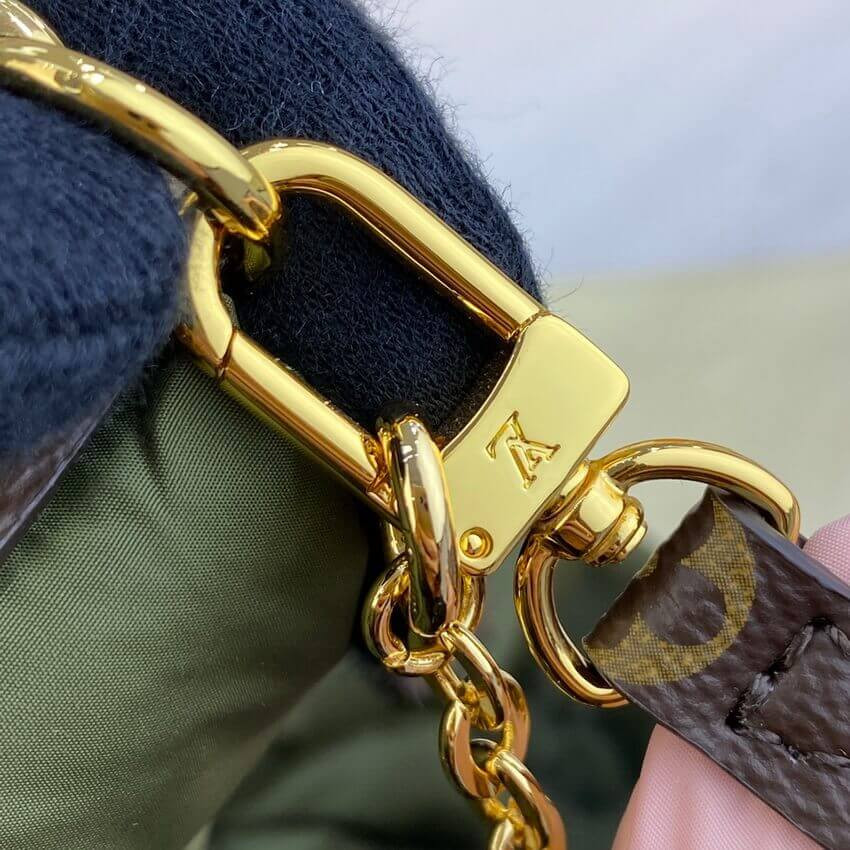 Louis Vuitton Econyl Maxi Multi Pochette Accessoires M58977 Khaki/Beige