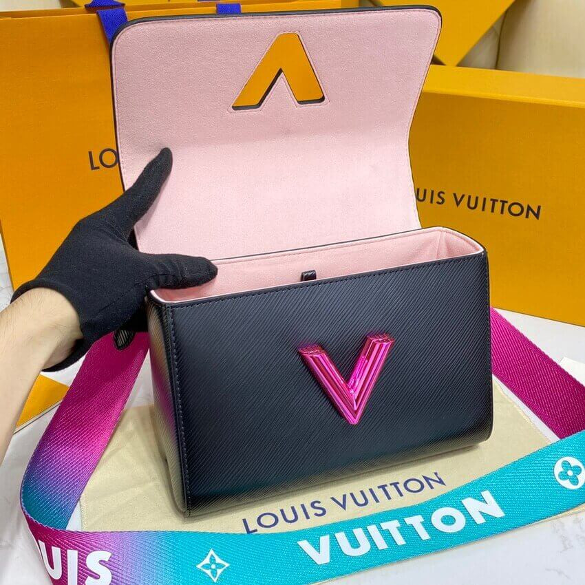 Louis Vuitton Epi Leather Twist MM M59416 Black