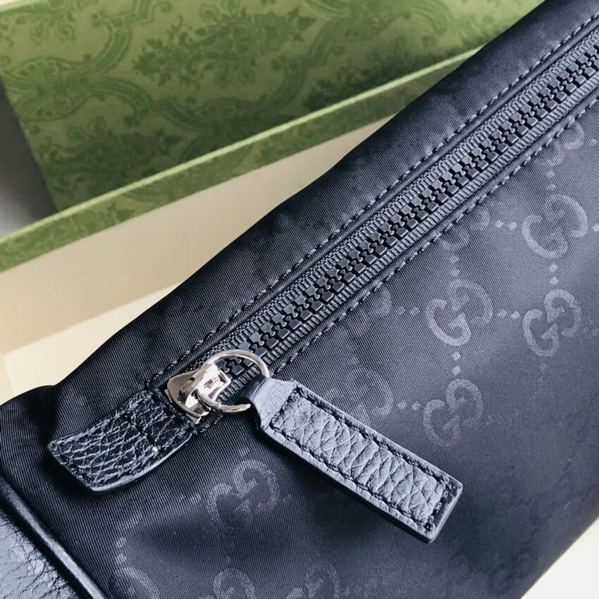 Gucci GG Guccissima Nylon Waist Crossbody Bag 449182