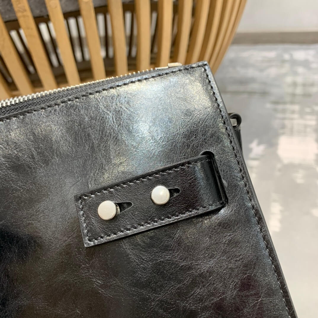 Saint Laurent Sac De Jour Souple 36 Duffle Bag In Moroder Leather 491714