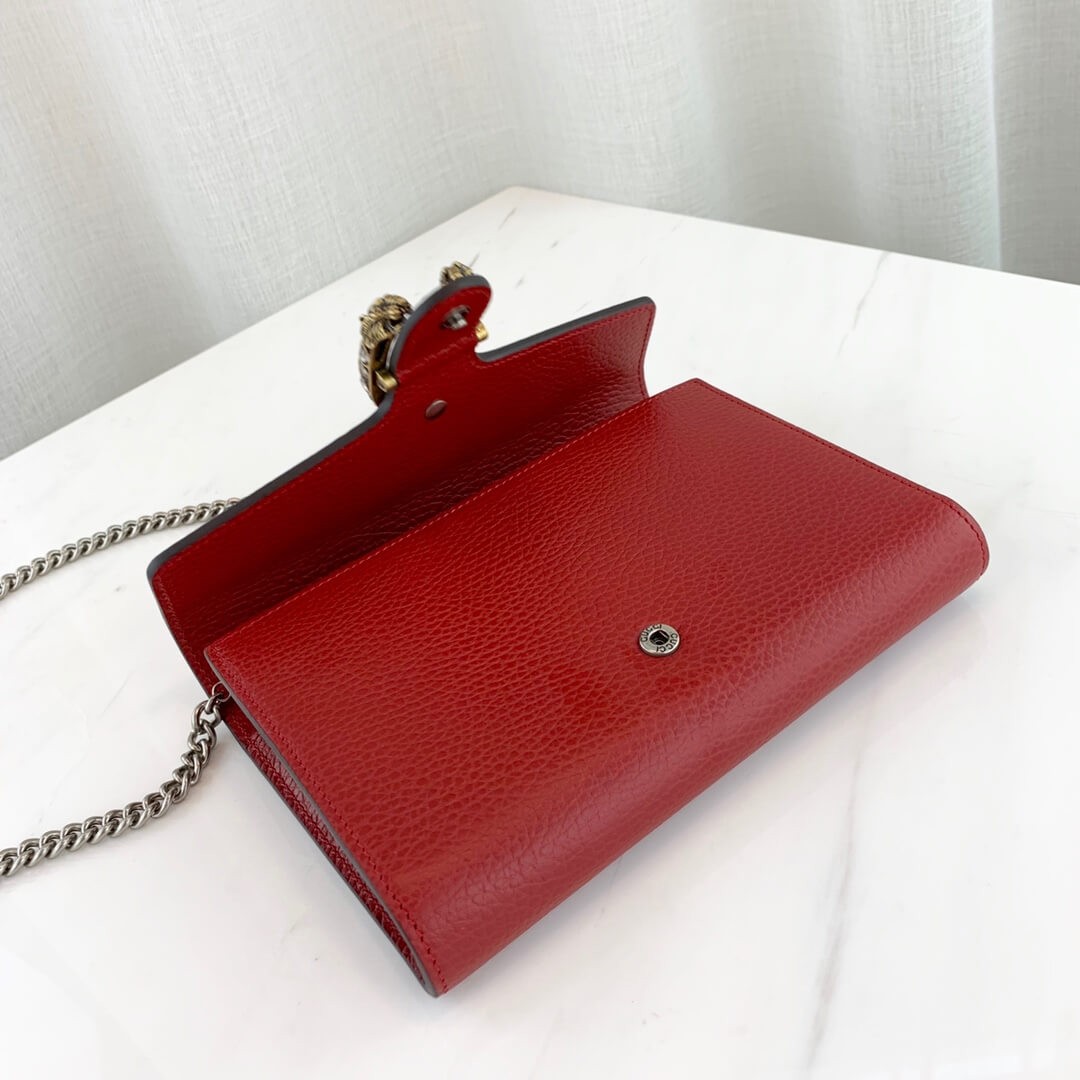 Gucci Dionysus Leather Mini Chain Bag 401231