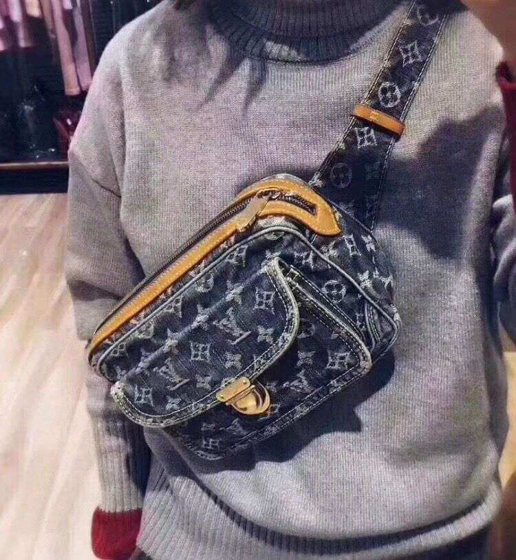 Louis Vuitton Monogram Denim Bum Waist Bag M95347