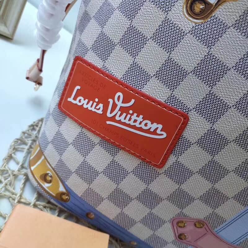 Louis Vuitton Summer Trunks Printed Neverfull MM M41065