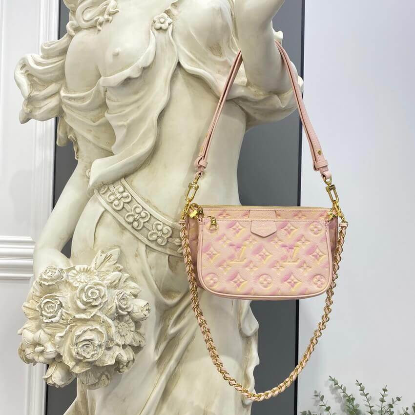 Louis Vuitton Multi Pochette Accessoires M46093 Pink