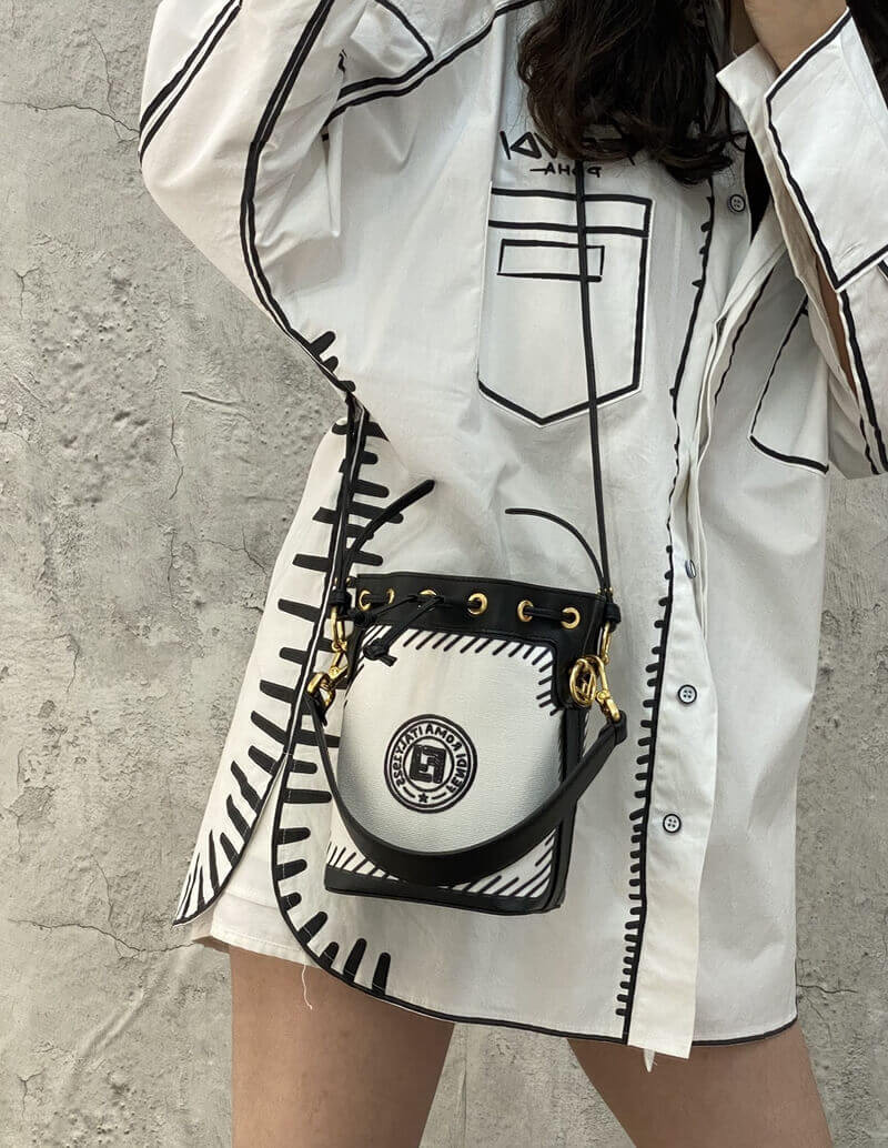 Fendi Mon Tresor Mini Bucket Bag 8BS010