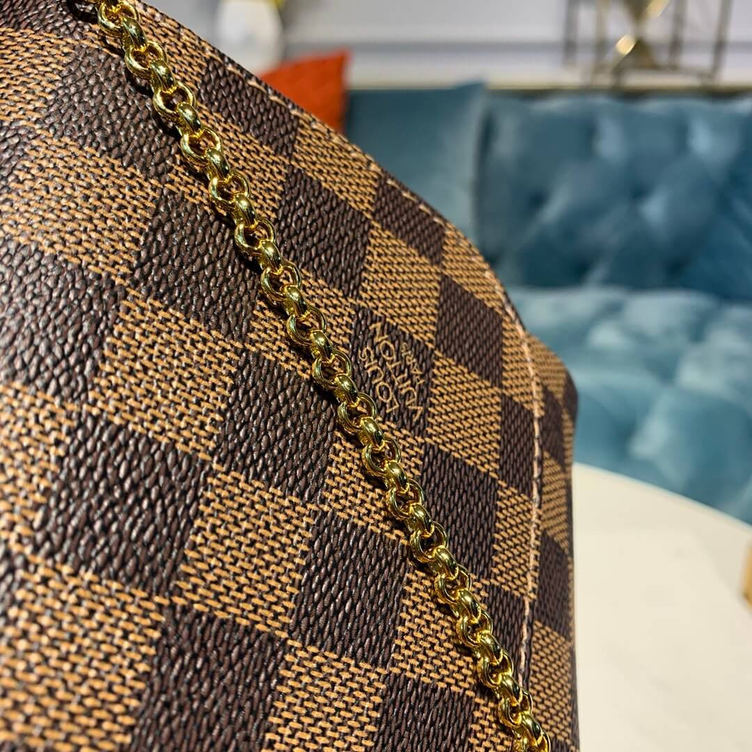 Louis Vuitton Damier Ebene Canvas Favorite MM N41129