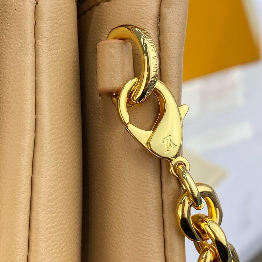 Louis Vuitton Pochette Coussin M80818 Camel Brown