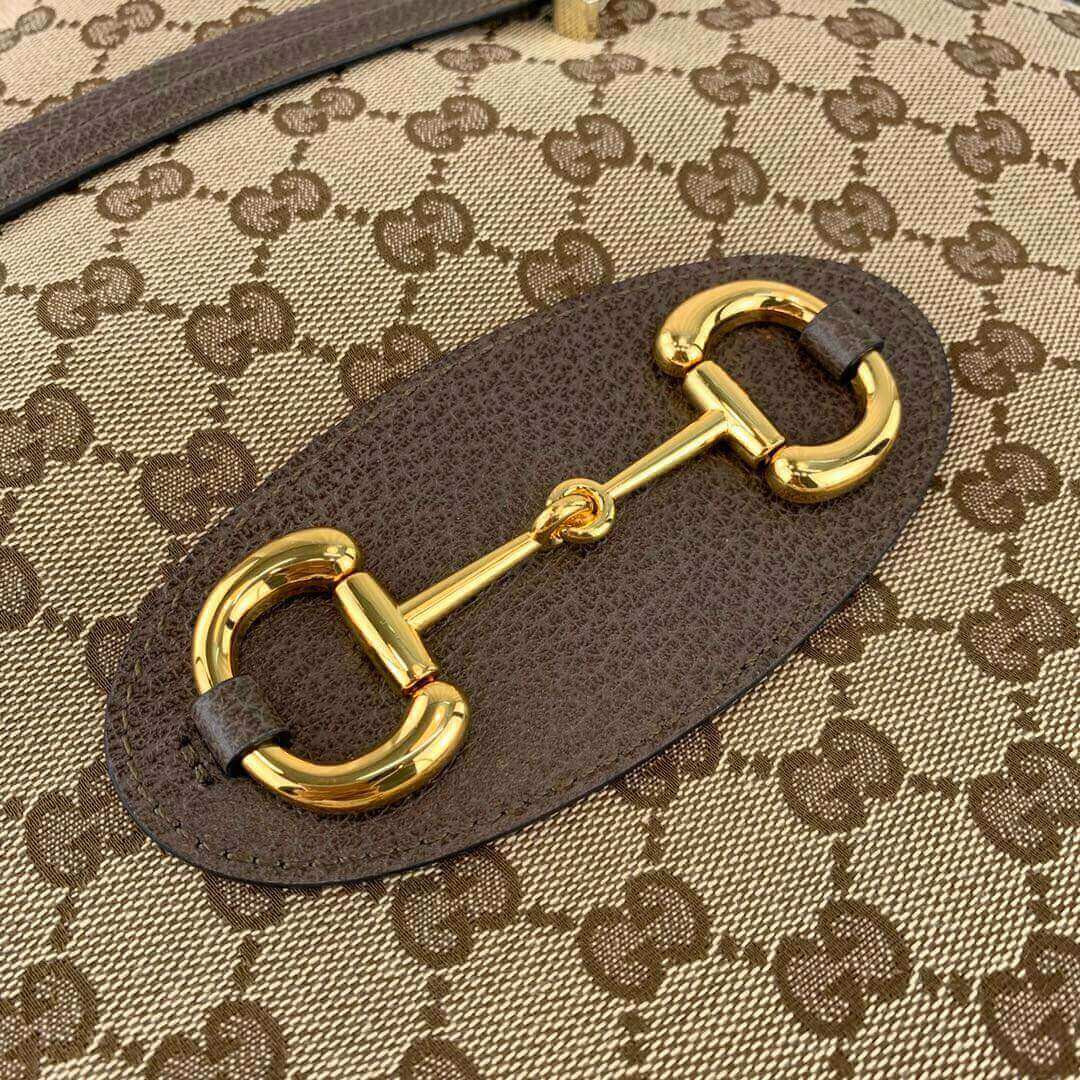 Gucci 1955 Horsebit GG Canvas Messenger Bag 602089