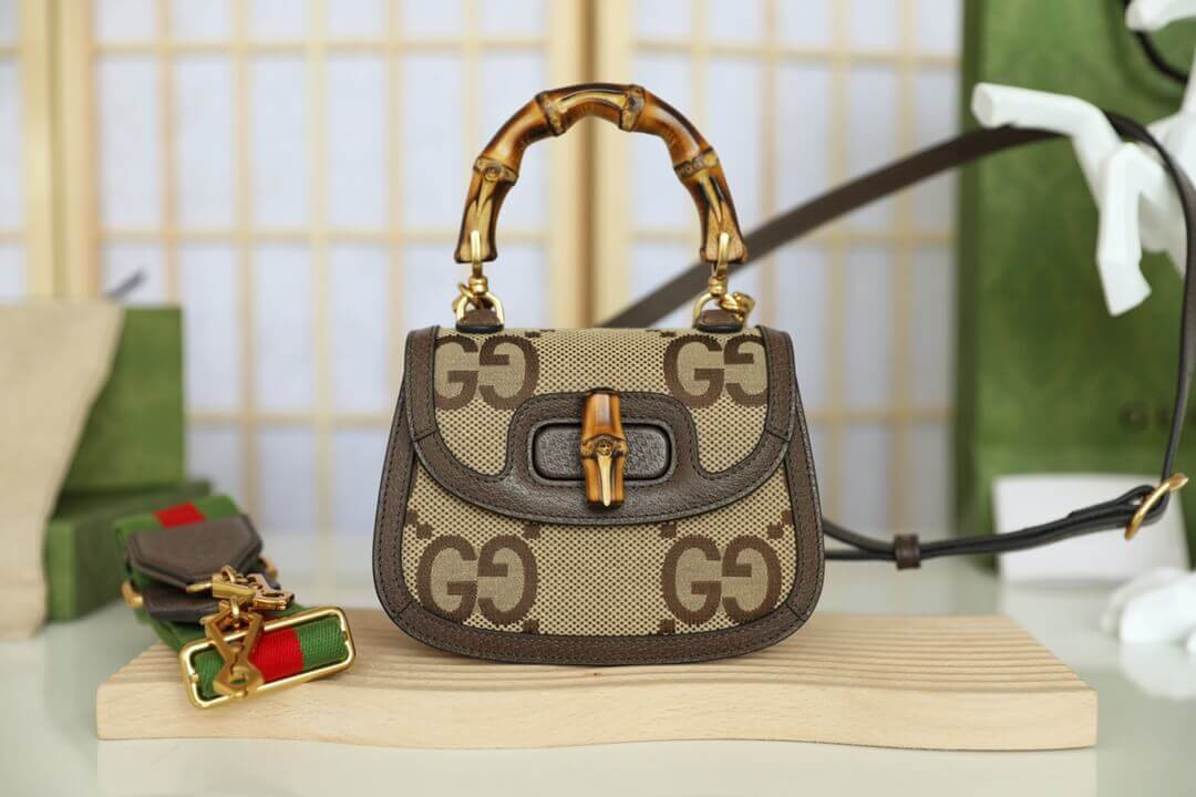 Gucci Bamboo 1947 Jumbo GG Mini Bag 686864