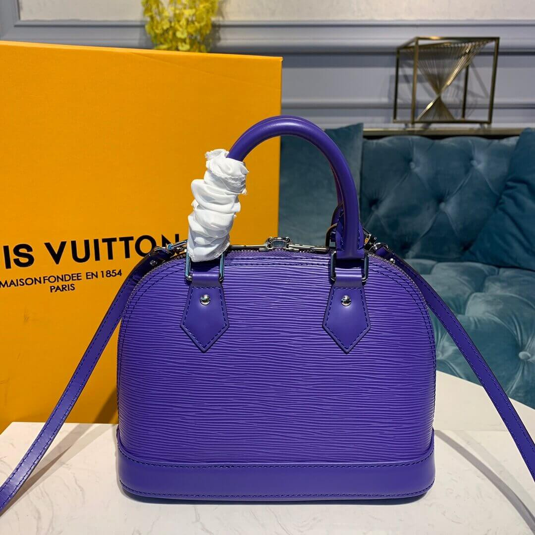 Louis Vuitton Epi Leather Alma BB M40302 Purple