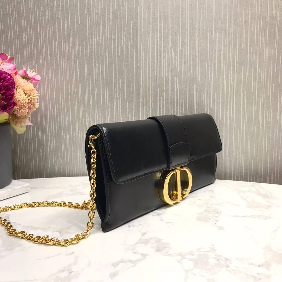 Christian Dior 30 Montaigne Calfskin Clutch Chain Bag M9206