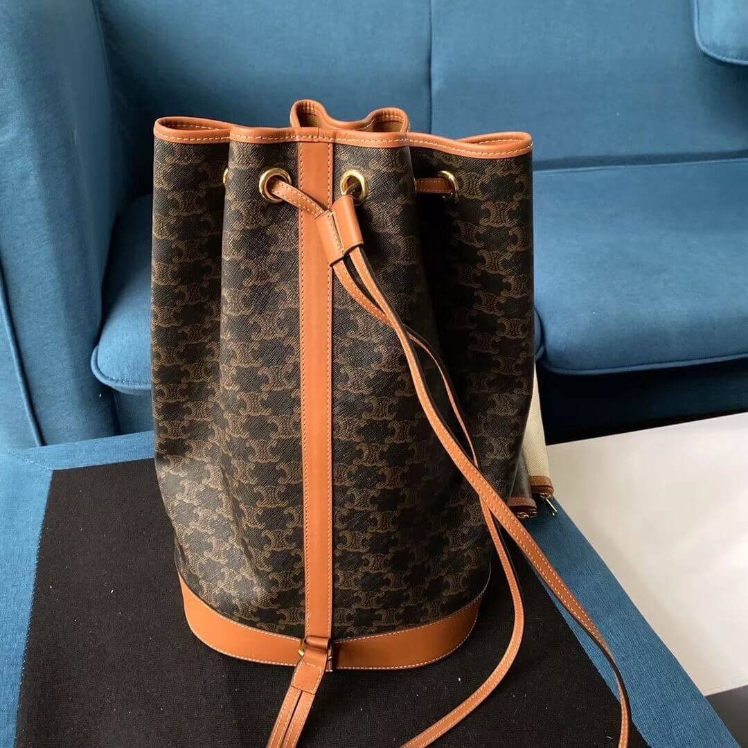 Celine Medium Sailor Bag In Triomphe Canvas 191532