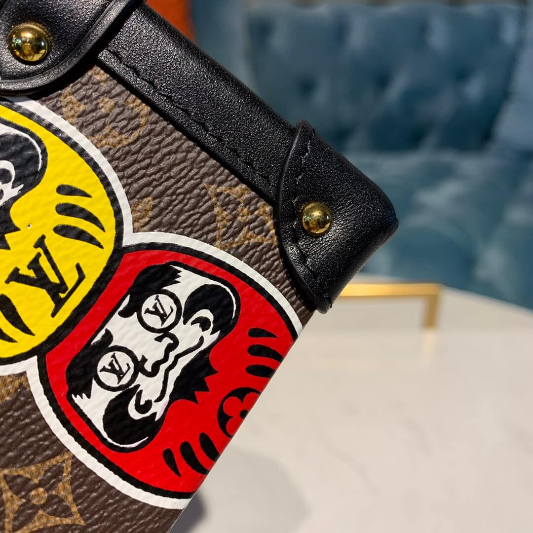 Louis Vuitton Reverse Monogram Kabuki Petite Malle M53544