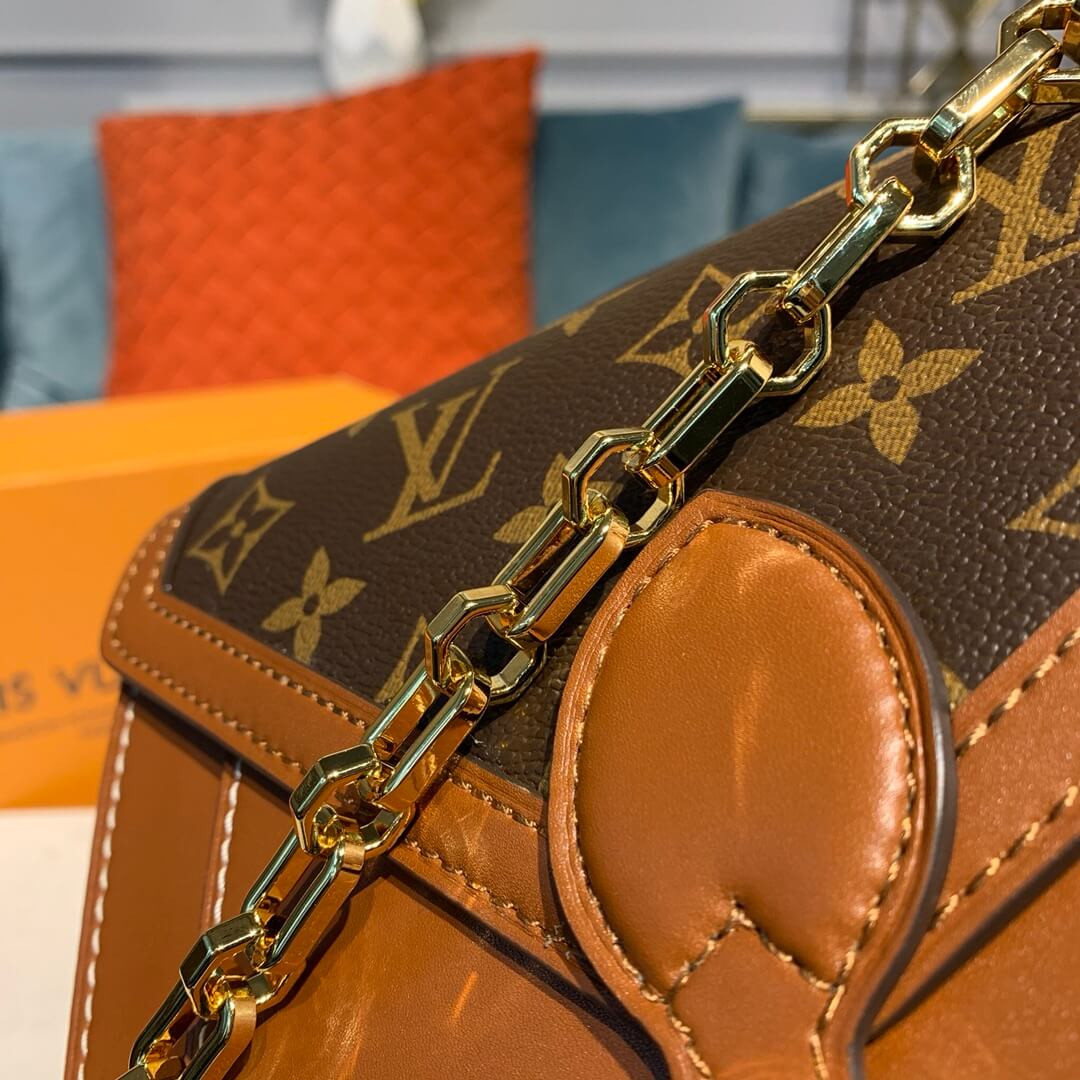 Louis Vuitton Monogram Reverse Canvas Biface M44386